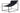 Black lounge chair with dimensions labeled on a white background
