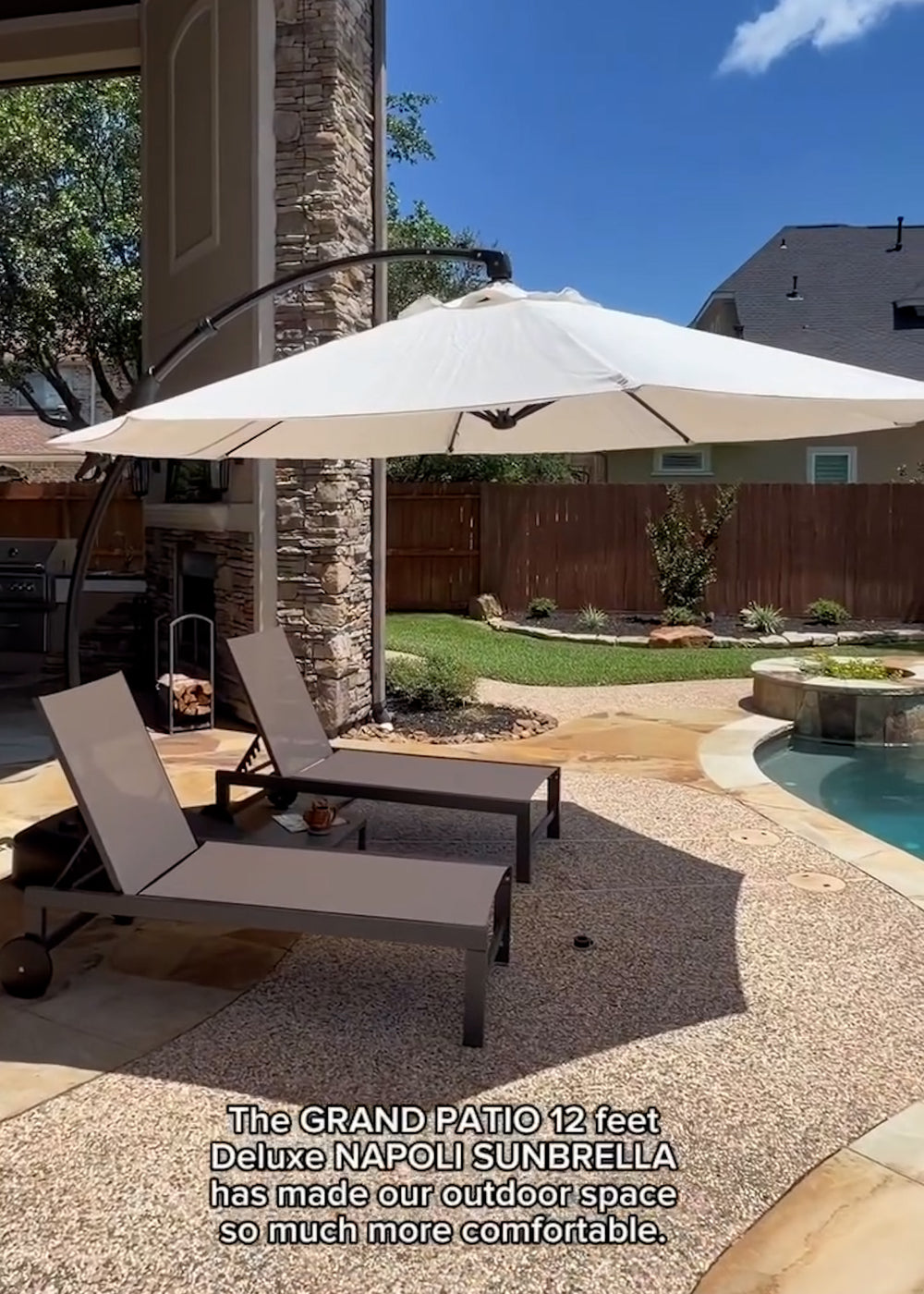 leg extension for patio umbrella 11x11ft Backyard Telescopic Umbrella, Extra Large Umbrella, Turquoise Blue Upgrade your pool or patio with PURPLE LEAFs luxury telescopic cantilever umbrella PURPLE LEAF Cantilever Telescopic Umbrella