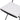 White pillow on a black chair with a white background