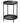GRAND PATIO Steel Patio Side Table 2-Tier Weather Resistant Outdoor Round End Table