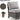 Grand Patio outdoor wicker sectional sofa with thick gray cushions and a sturdy steel frame, featuring a classic design.