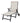 GRAND PATIO Outdoor Chaise Lounge Chair with 6-Position Adjustable Sling Backrest, Aluminum Folding Portable Wood Grain Chair with Wheels for Beach, Backyard, Poolside, Lawn