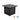 Grand Patio 29-inch propane fire pit table with a square wooden top and black metal frame, featuring a hidden gas tank com...
