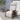 GRAND PATIO  indoor and outdoor wicker extra long lounge chair with cushion and fire table set.