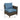 Grand Patio outdoor wicker sectional sofa with thick blue cushions and a sturdy steel frame, featuring modular design.