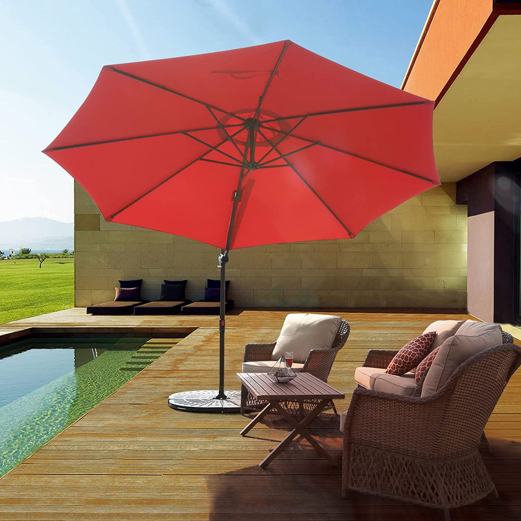 grand patio umbrellas GRAND PATIO 10FT Outdoor Aluminum Patio Umbrella, Market Cantilever la –  GRANDPATIO