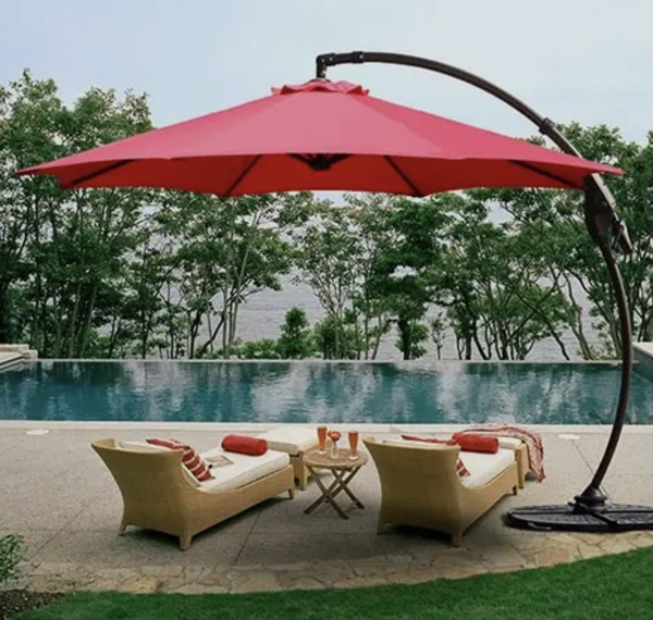 GRAND PATIO Napoli 11 FT Cantilever Offset Umbrella with 360° Rotation – GRANDPATIO GRAND PATIO Napoli 11 FT Cantilever Offset Umbrella with 360° Rotation – GRANDPATIO