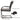Chair with C-Spring motion legs, adjustable height levers, and anti-tilt feet on a white background.