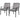 GRAND PATIO Outdoor Dining Set, Patio Dining Set Metal Patio Garden Set for Backyard,Patio.