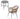 Grand Patio outdoor wicker patio conversation set with a round black table and a rattan chair featuring beige cushions.