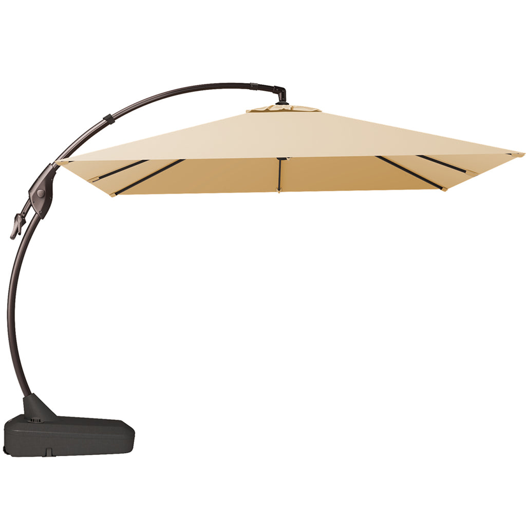 grand patio deluxe umbrella canada Cantilever Heavy Duty Wind Resistant Patio Umbrella