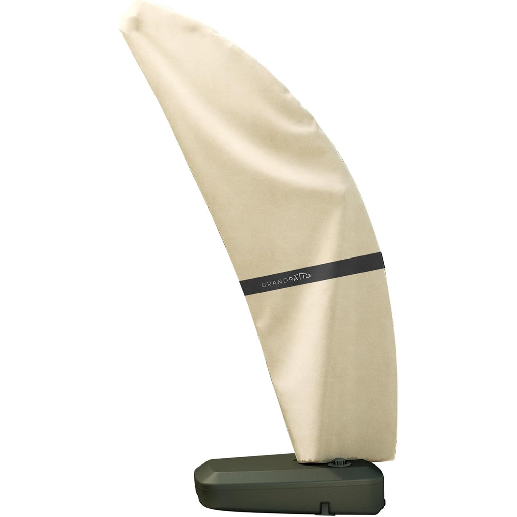 grand patio deluxe 10-foot curved aluminium offset umbrella Cantilever Cover for 9 to 12 FT Umbrella, 10×13 FT Offset Umbrella, Banana Style Patio Umbrella Cover ACERBIS PROFILE 4.0 (LARGE) Active13May26 Handle Material Ski Length:151