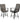 Two high-bar stools with gray mesh seats and black metal frames on a white background.