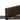 Brown wicker armrest with '3" Wide Arms' text on a white background