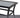 Glass-top patio table with metal frame on a white background