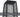 Grand patio outdoor solar-powered crossover woven resin wicker floor lamp with a solar panel on top.