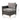 Grand Patio outdoor wicker sectional sofa with thick gray cushions and a sturdy steel frame, showcasing modular design.