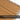 Woodgrain painted metal top with wicker sides